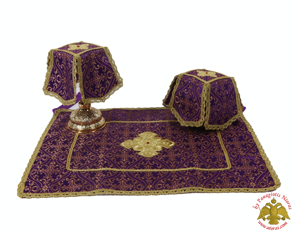 Covers Of The Holy Grail -  Communion Cup Covers Purple